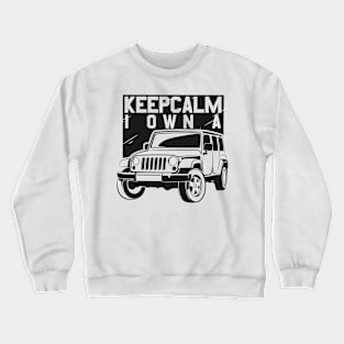 Jeep Keep Calm Crewneck Sweatshirt